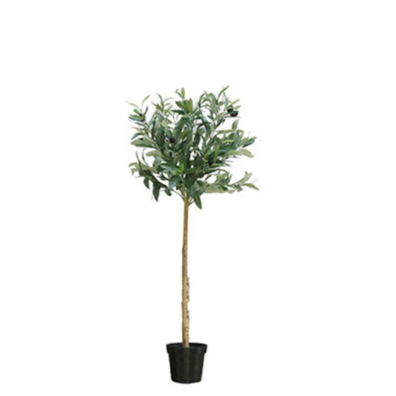 Minimalist Simulated Olive Tree