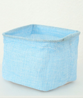 Mini Cotton and Linen Storage Basket for Desk Use