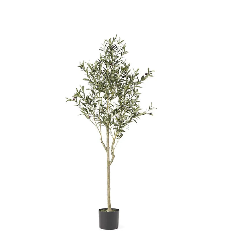 Minimalist Simulated Olive Tree